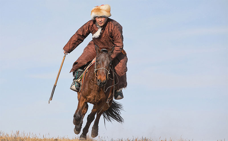 mongolian horseman 